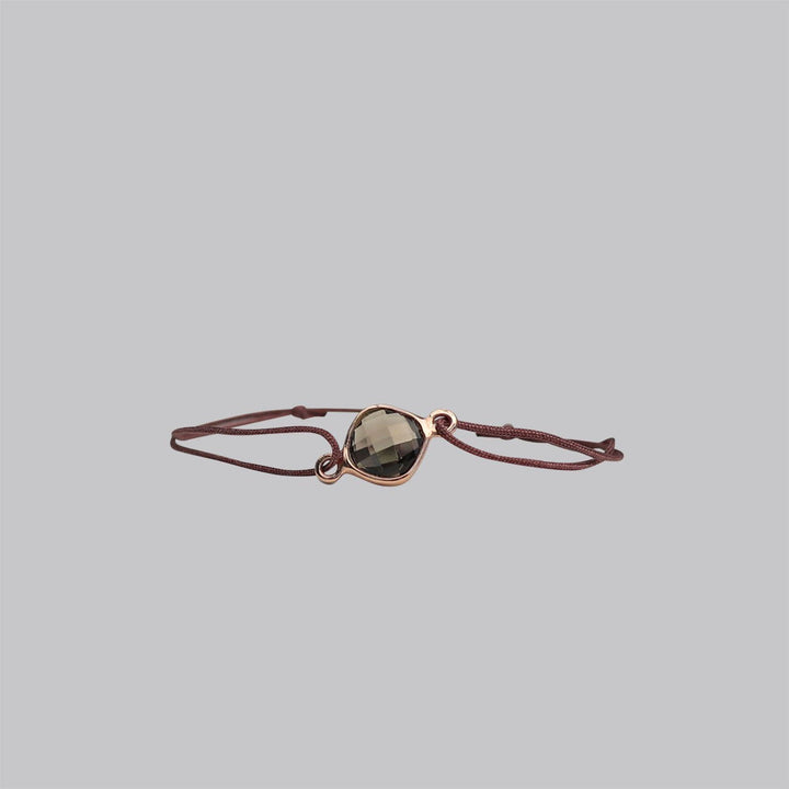Glücksarmband RAUCHQUARZ - UnikateSchmuck