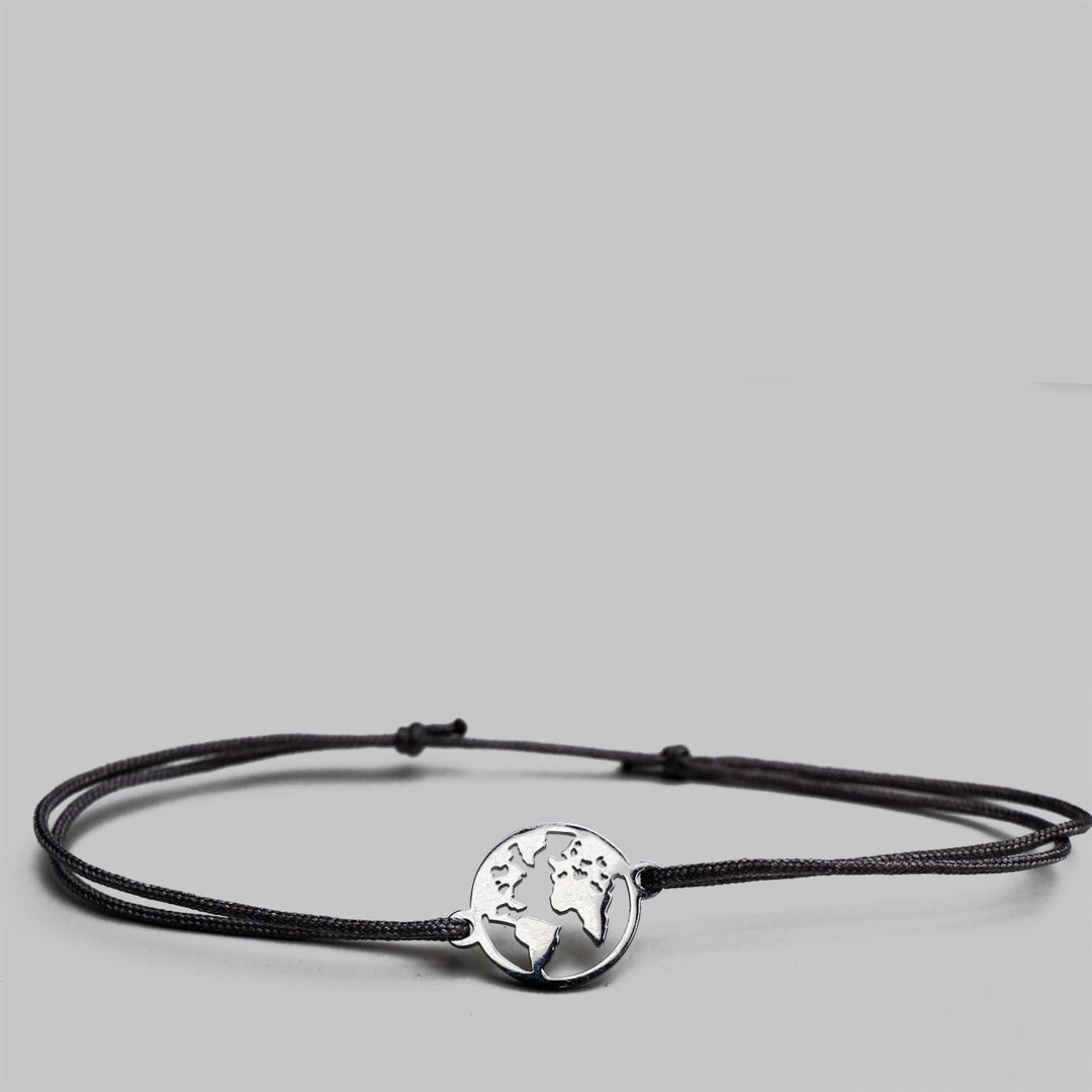 GLÜCKSARMBAND Welt - UnikateSchmuck