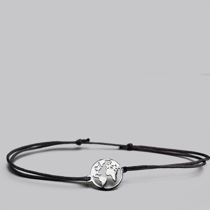 GLÜCKSARMBAND Welt - UnikateSchmuck