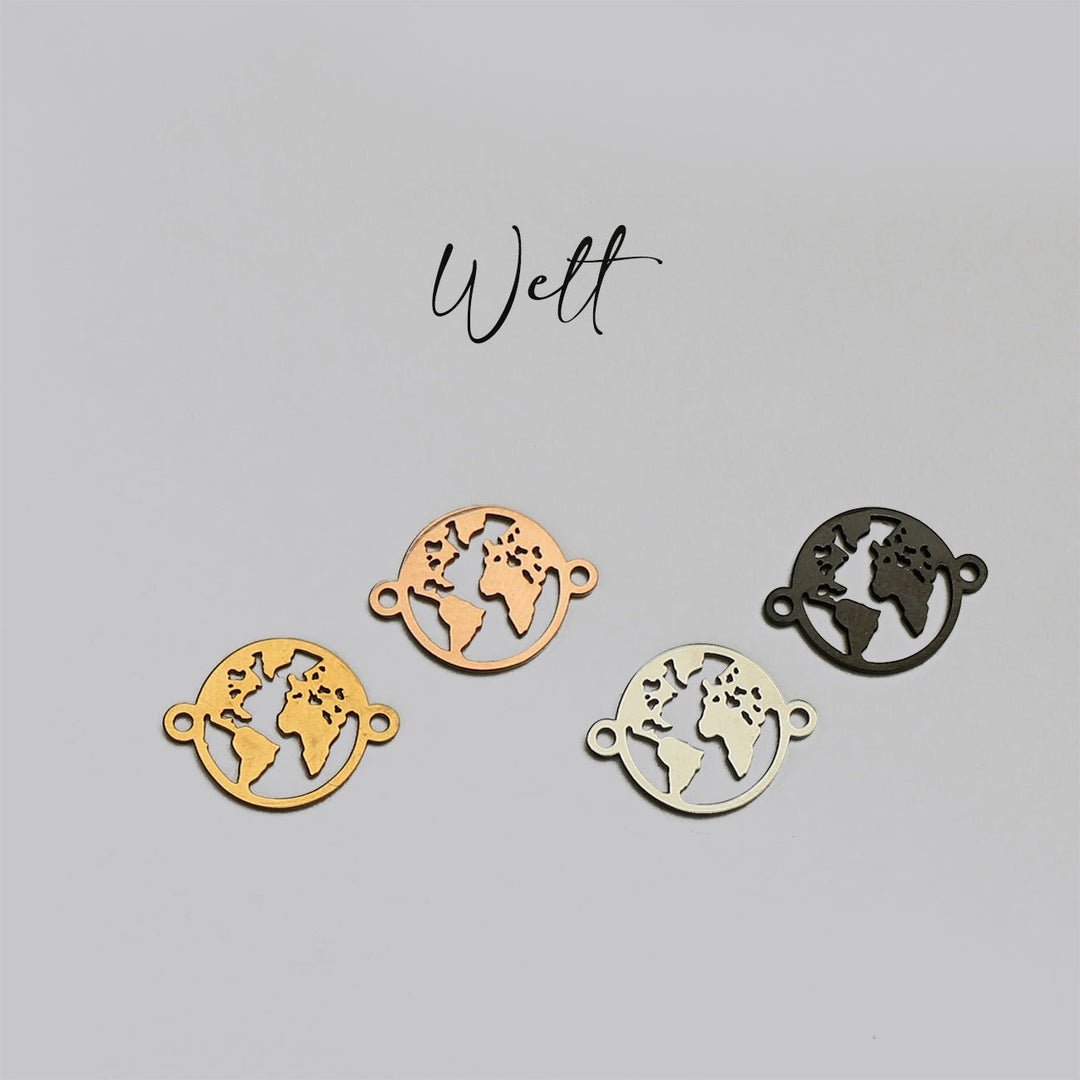 GLÜCKSARMBAND Welt - UnikateSchmuck