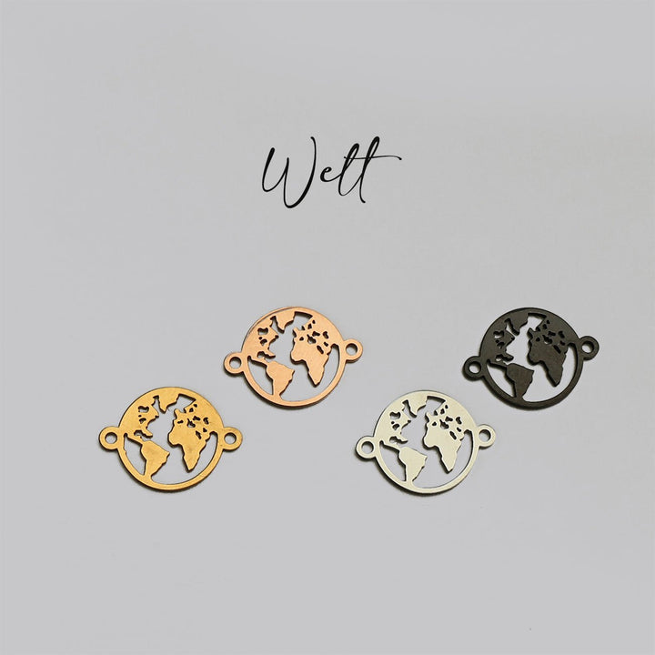 GLÜCKSARMBAND Welt - UnikateSchmuck