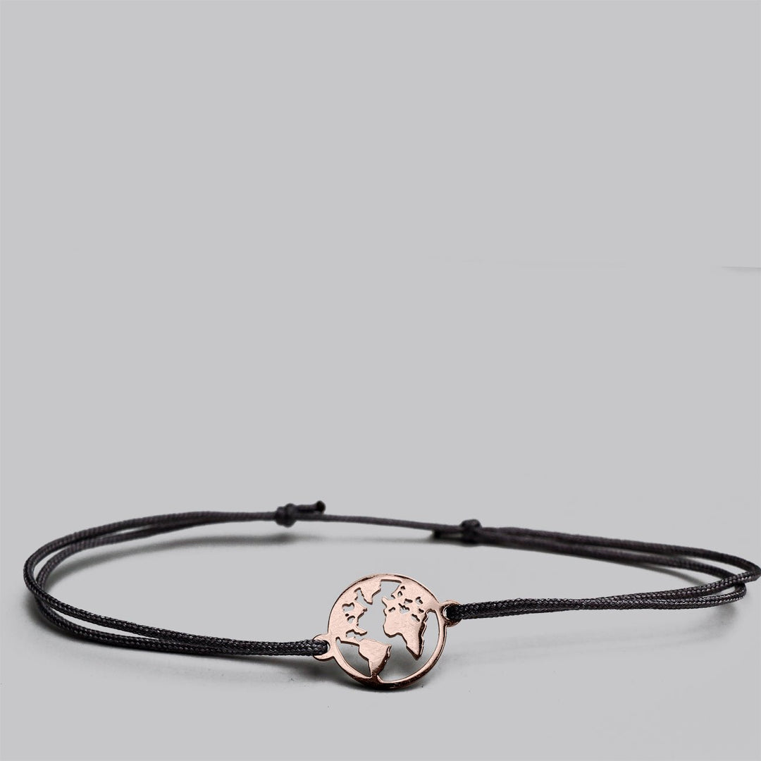 GLÜCKSARMBAND Welt - UnikateSchmuck