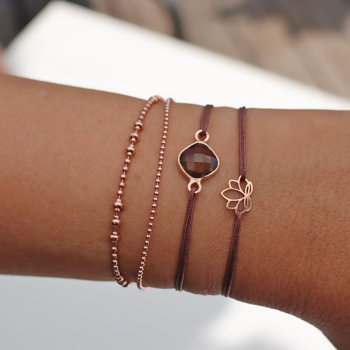 Lucky bracelet SMOKE QUARTZ