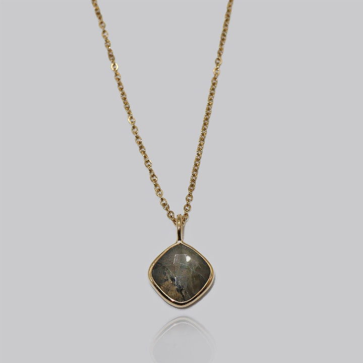 Halskette LABRADORIT - UnikateSchmuck