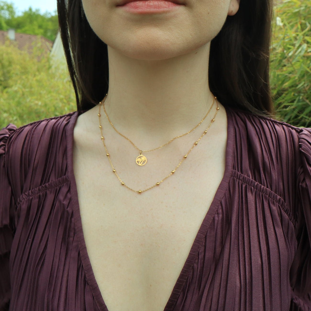 HALSKETTE Palme - UnikateSchmuck