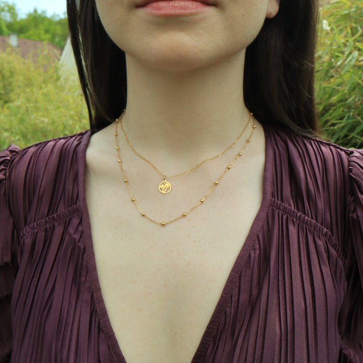 HALSKETTE Palme - UnikateSchmuck