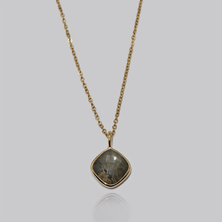 Necklace LABRADORITE