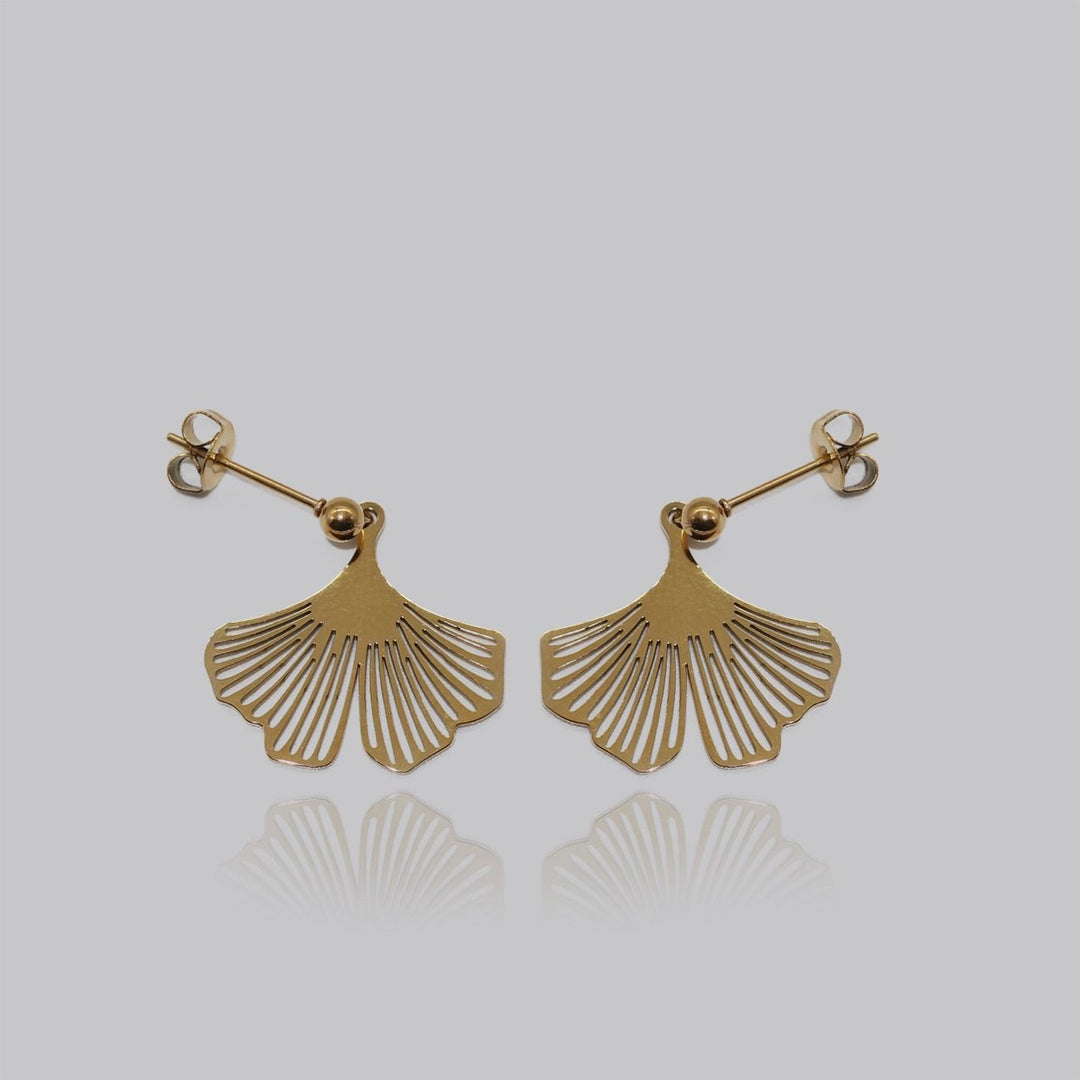 OHRINGE Ginkgo small - UnikateSchmuck