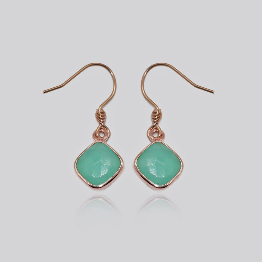Ohrringe CHALZEDON AQUA - UnikateSchmuck