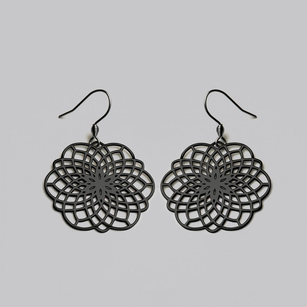OHRRINGE Flower big - UnikateSchmuck