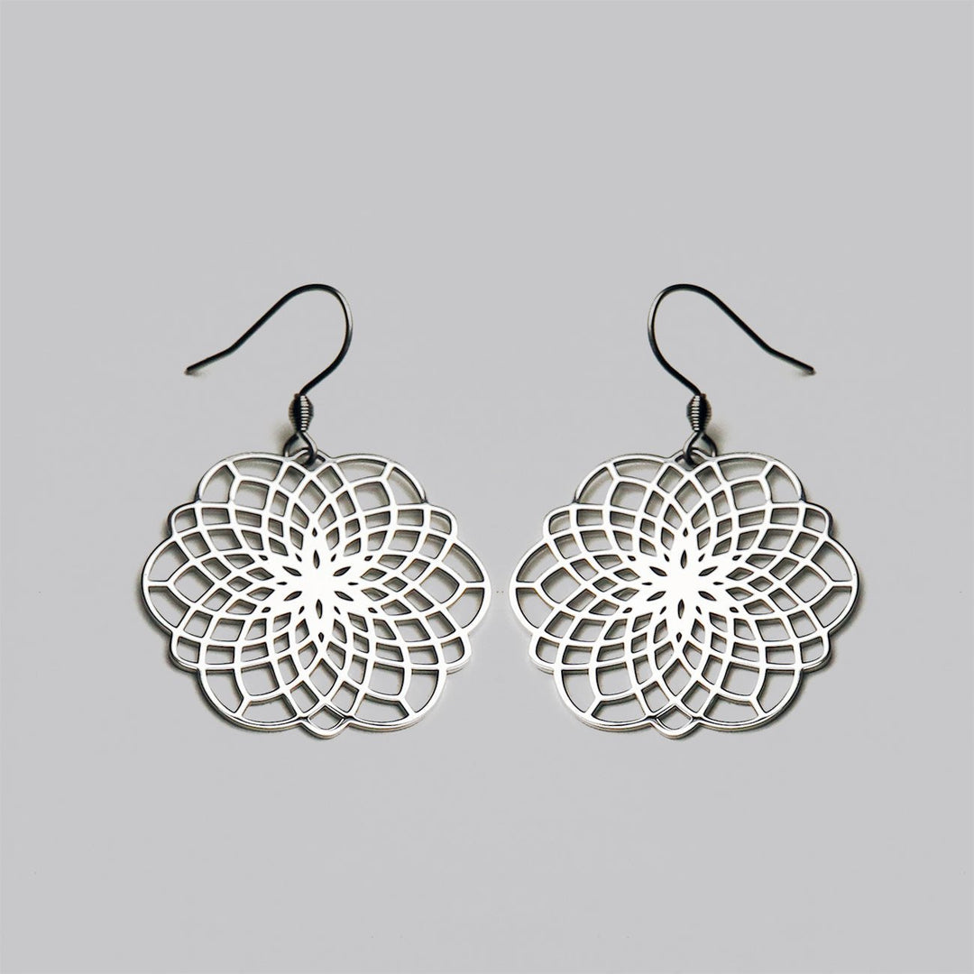 OHRRINGE Flower big - UnikateSchmuck