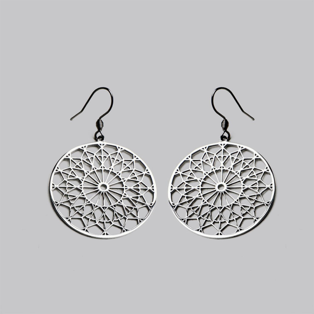 OHRRINGE Mandala round - UnikateSchmuck