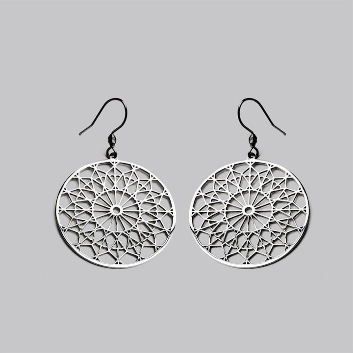 OHRRINGE Mandala round - UnikateSchmuck