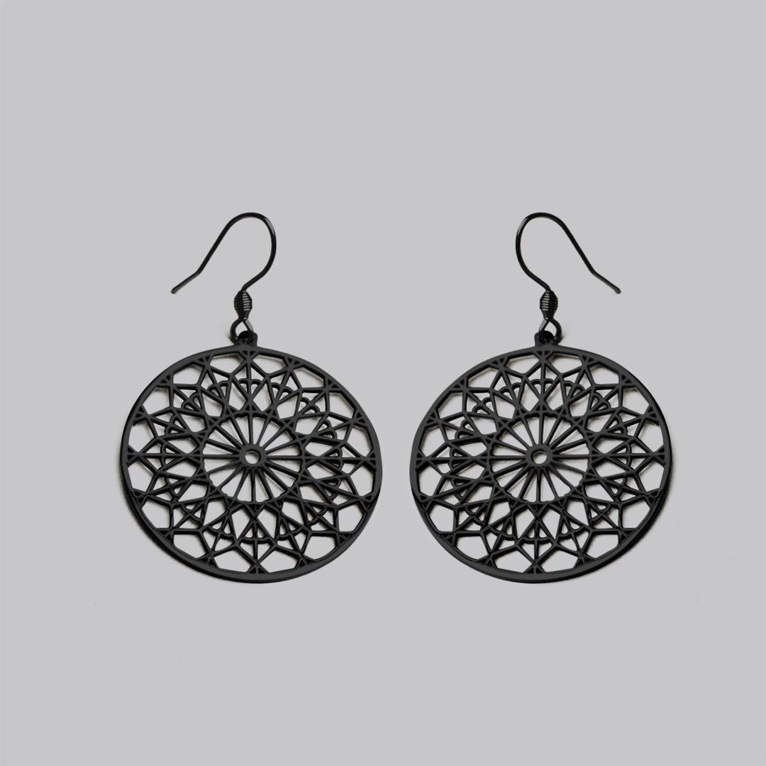 OHRRINGE Mandala round - UnikateSchmuck