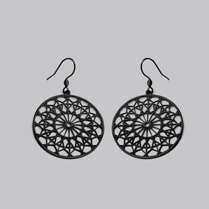 OHRRINGE Mandala round - UnikateSchmuck
