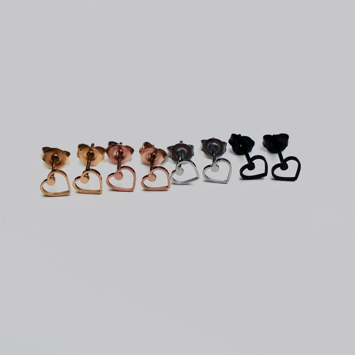 OHRSTECKER Herz - UnikateSchmuck
