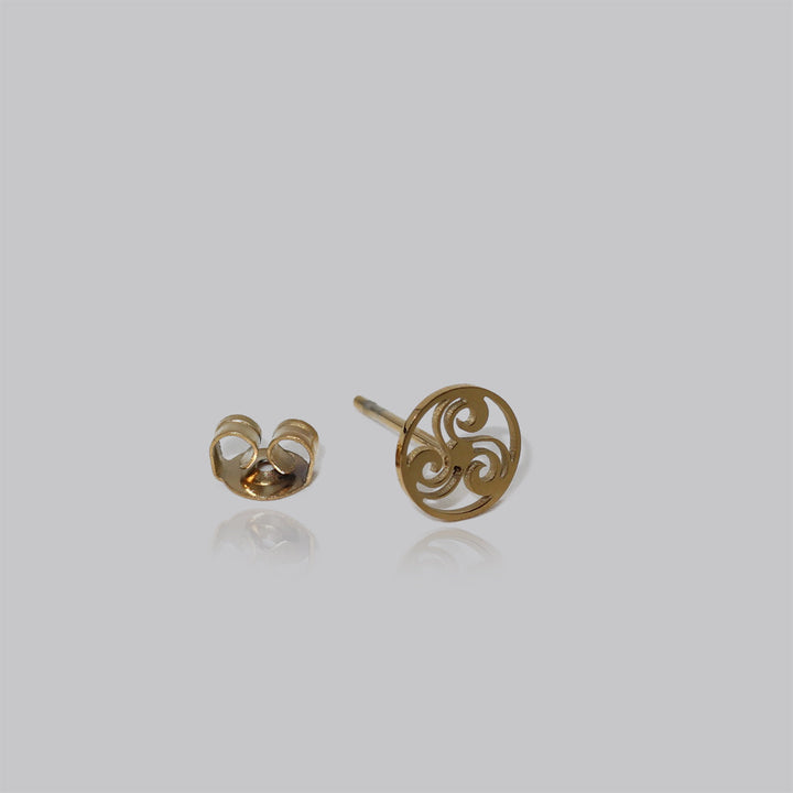 EAR STUDS Triskele