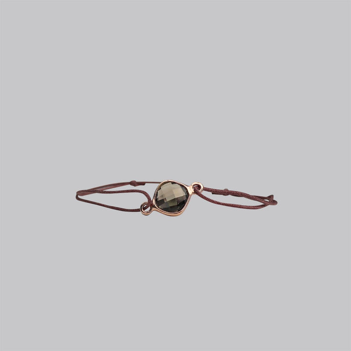 Lucky bracelet SMOKE QUARTZ