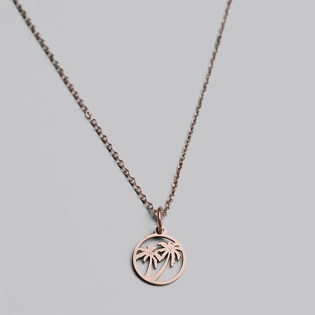 NECKLACE palm tree